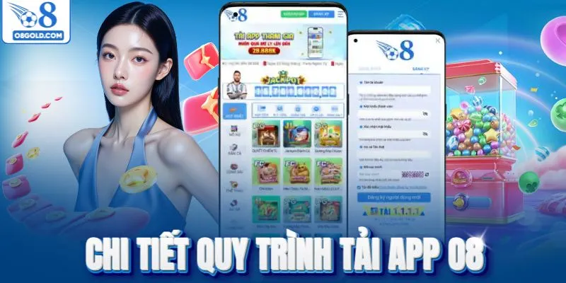 Chi tiết quy trình tải app O8 trên thiết bị di động